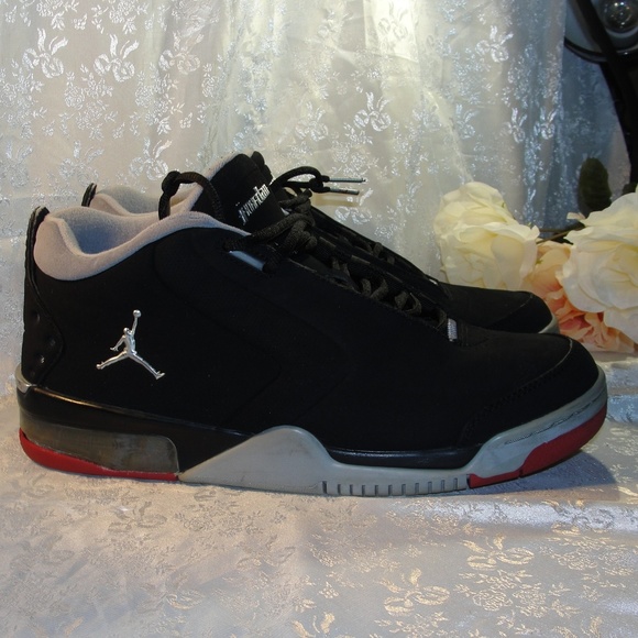 Nike Other - Nike Jordan 2005 Size 10.5 Black, Silver, Red